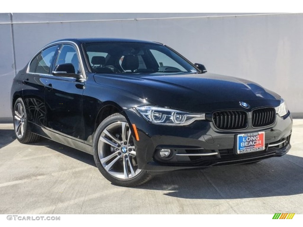 2018 3 Series 330i Sedan - Jet Black / Black photo #4