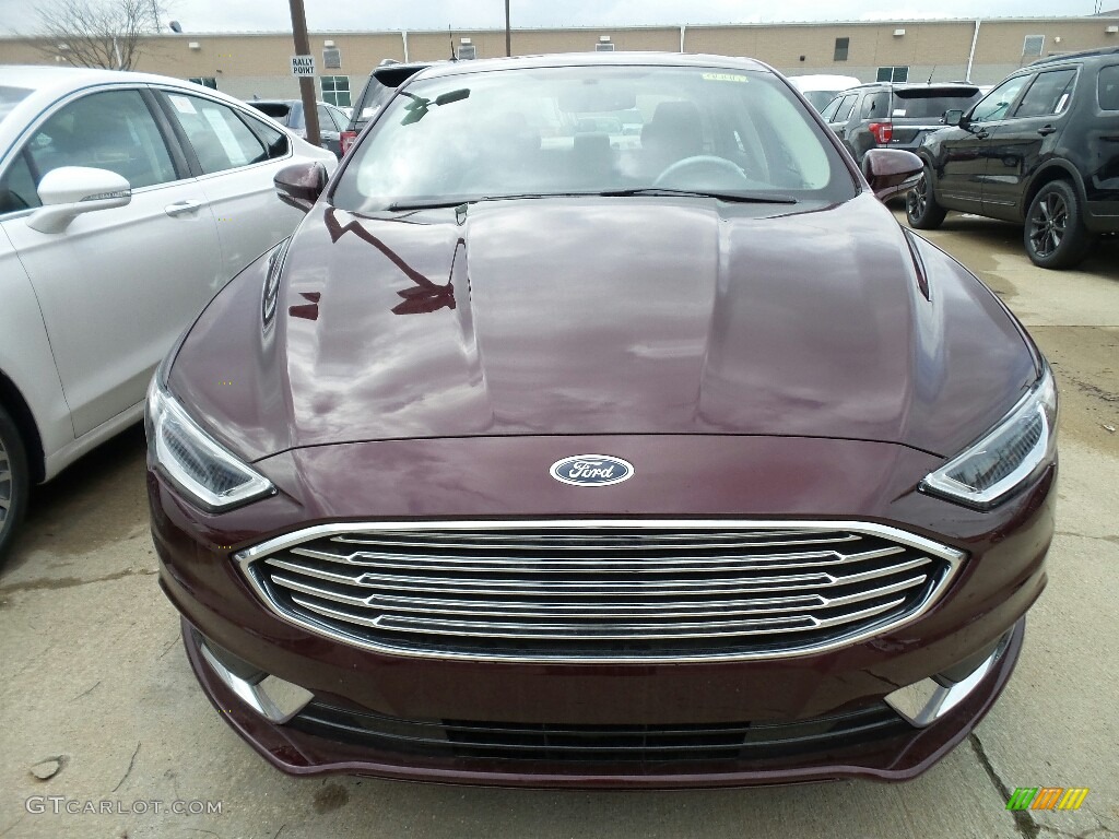 2018 Fusion SE - Burgundy Velvet / Medium Light Stone photo #2