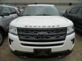 2018 White Platinum Ford Explorer XLT 4WD  photo #2