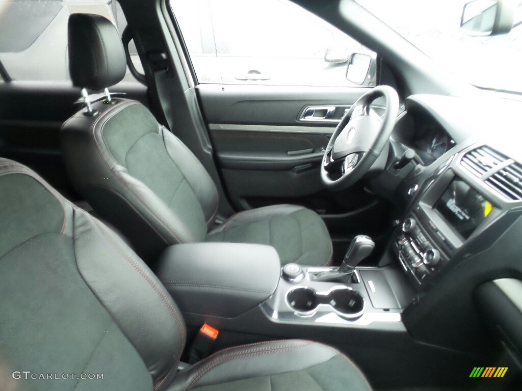 2018 Explorer XLT 4WD - White Platinum / Ebony Black photo #4