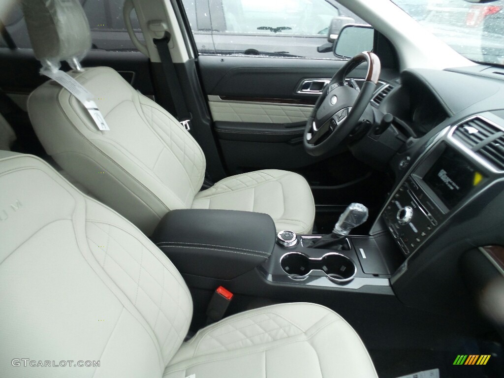 2018 Explorer Platinum 4WD - White Platinum / Medium Soft Ceramic photo #4