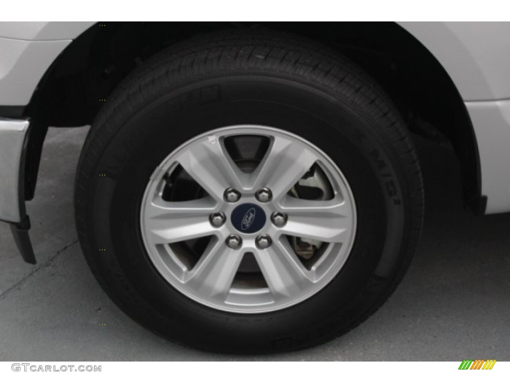 2017 F150 XLT SuperCrew - Ingot Silver / Earth Gray photo #4