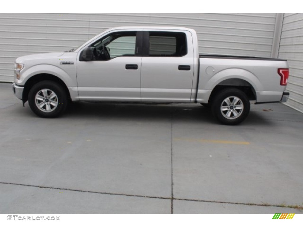2017 F150 XLT SuperCrew - Ingot Silver / Earth Gray photo #6