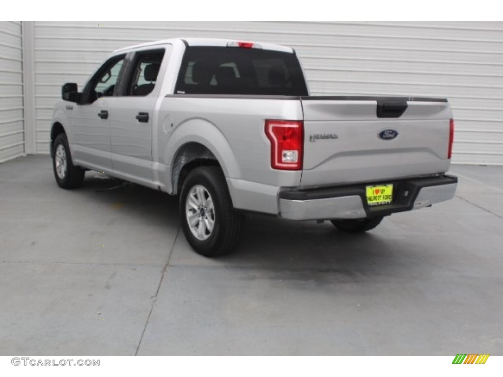 2017 F150 XLT SuperCrew - Ingot Silver / Earth Gray photo #7