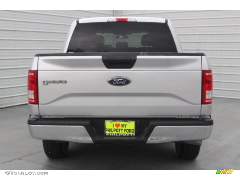 2017 F150 XLT SuperCrew - Ingot Silver / Earth Gray photo #8