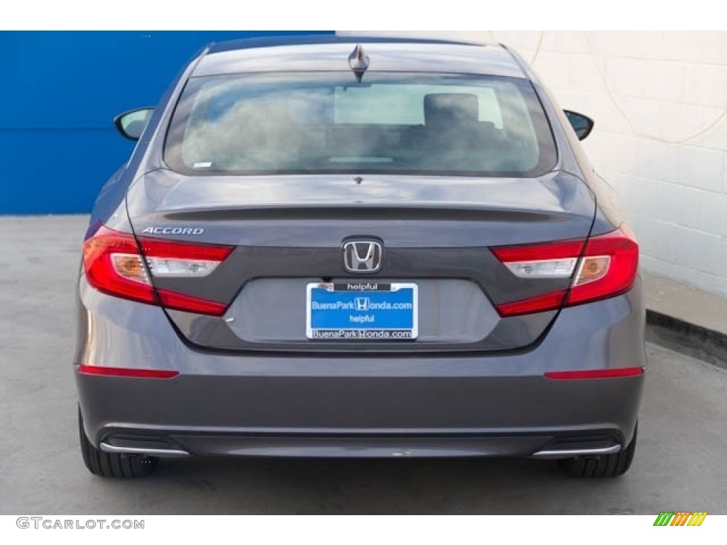 2018 Accord EX-L Sedan - Modern Steel Metallic / Black photo #6