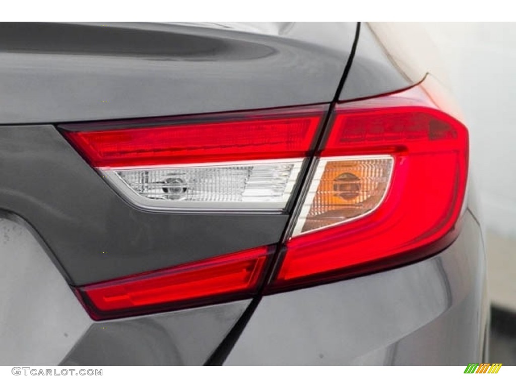 2018 Accord EX-L Sedan - Modern Steel Metallic / Black photo #8