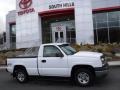 2004 Summit White Chevrolet Silverado 1500 Regular Cab 4x4  photo #2