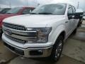 White Platinum - F150 Lariat SuperCrew 4x4 Photo No. 1