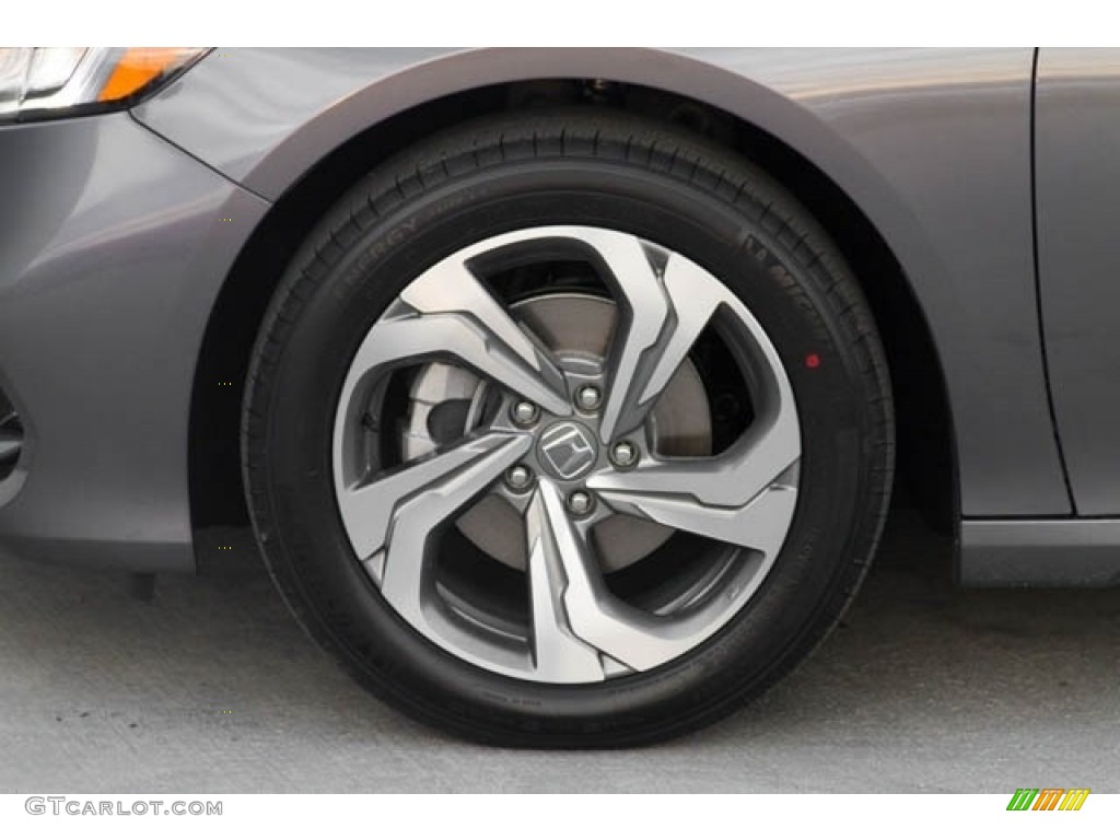 2018 Accord EX-L Sedan - Modern Steel Metallic / Black photo #14