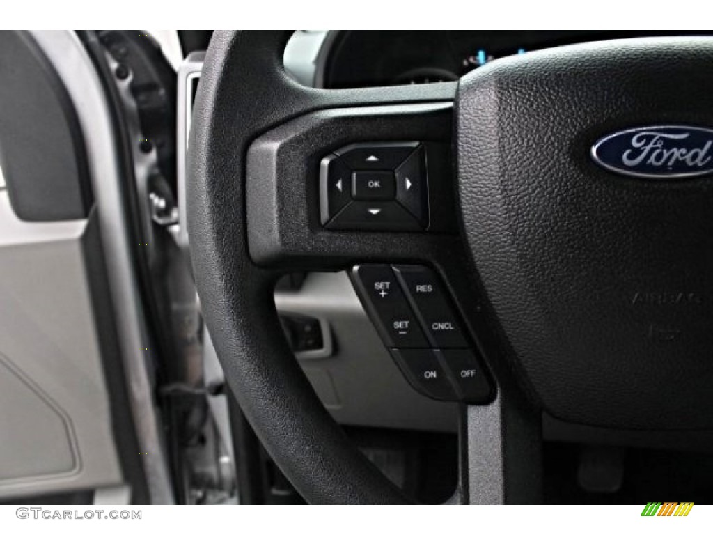 2017 F150 XLT SuperCrew - Ingot Silver / Earth Gray photo #17