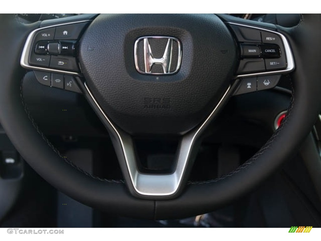 2018 Accord EX-L Sedan - Modern Steel Metallic / Black photo #24