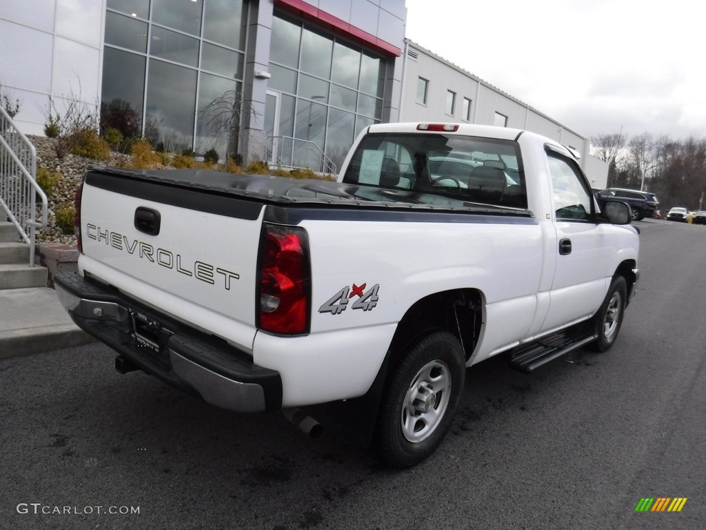 2004 Silverado 1500 Regular Cab 4x4 - Summit White / Dark Charcoal photo #11