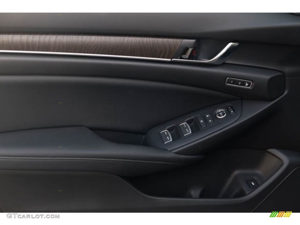 2018 Accord EX-L Sedan - Modern Steel Metallic / Black photo #34