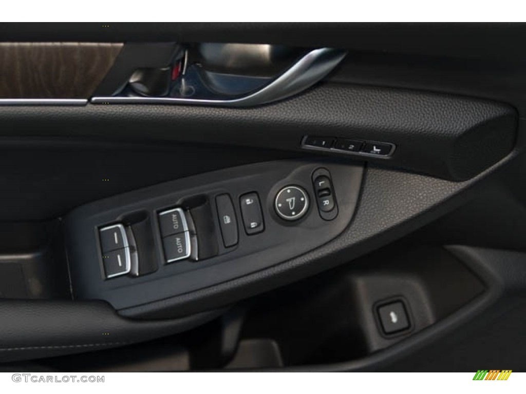 2018 Accord EX-L Sedan - Modern Steel Metallic / Black photo #35