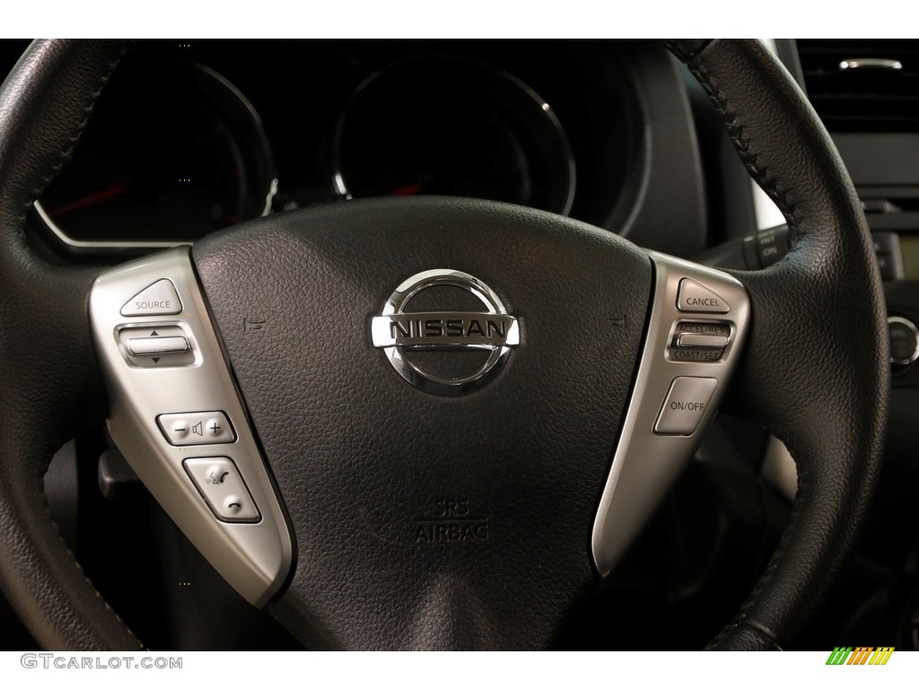 2014 Versa Note SV - Super Black / Charcoal photo #7