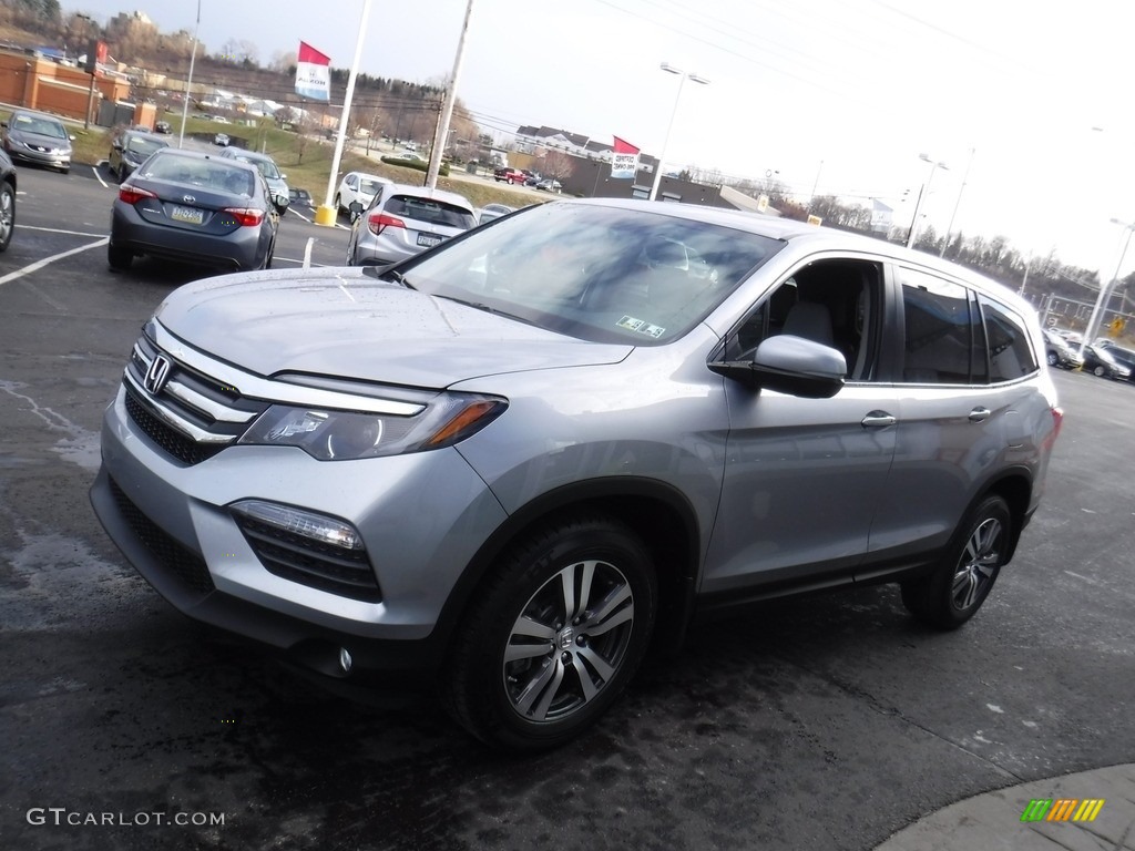 2016 Pilot EX-L AWD - Lunar Silver Metallic / Gray photo #6