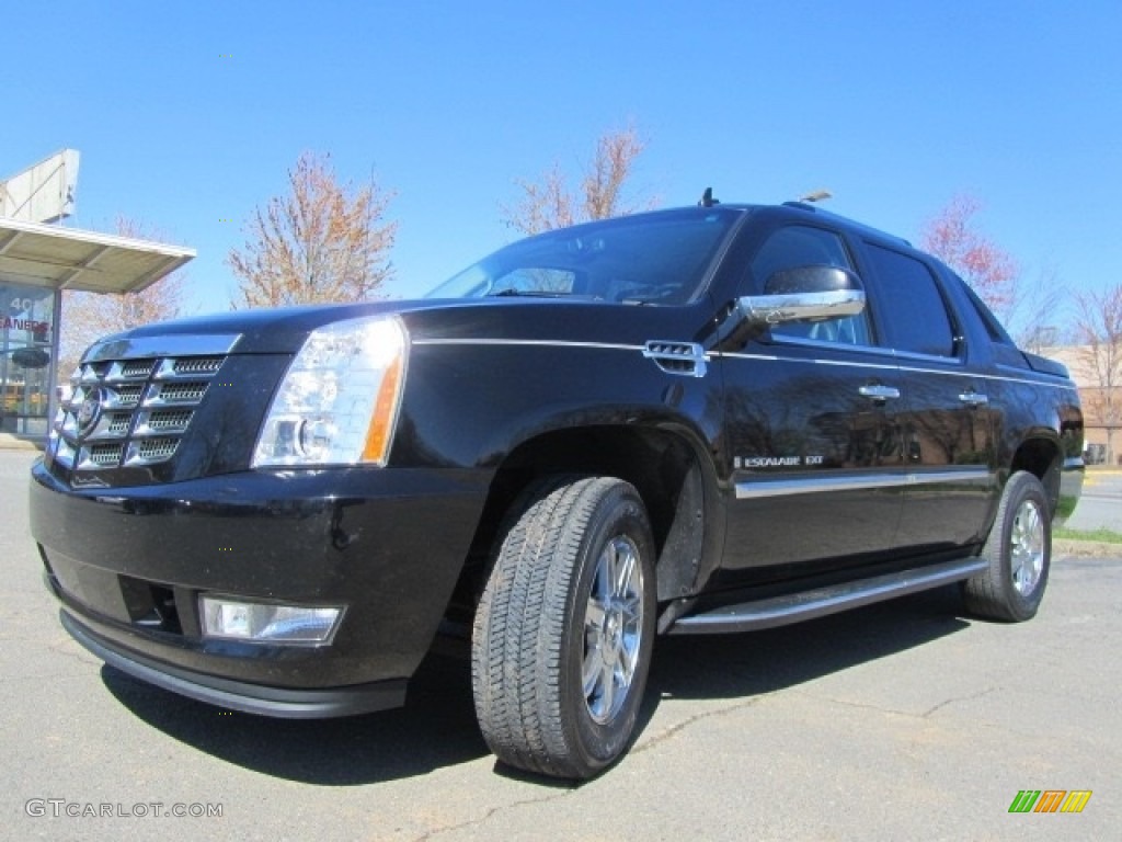 2008 Escalade EXT AWD - Black Raven / Ebony photo #6