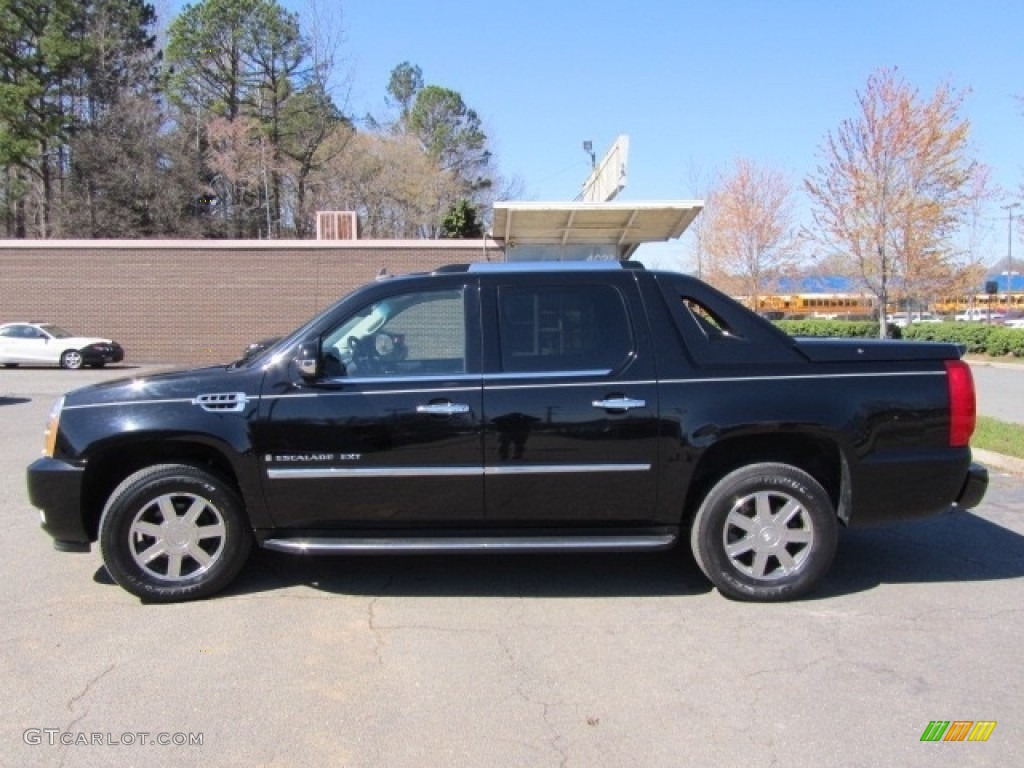 2008 Escalade EXT AWD - Black Raven / Ebony photo #7