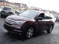 2016 Dark Cherry Pearl Honda Pilot EX-L AWD  photo #6