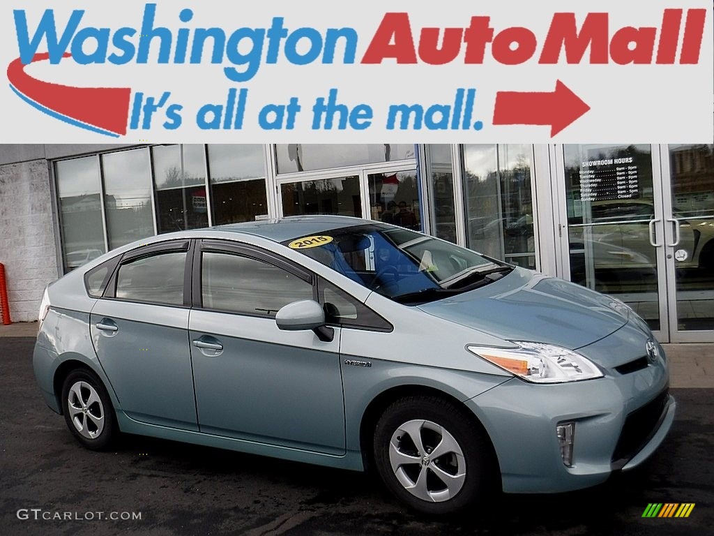2015 Prius Four Hybrid - Sea Glass Pearl / Misty Gray photo #1