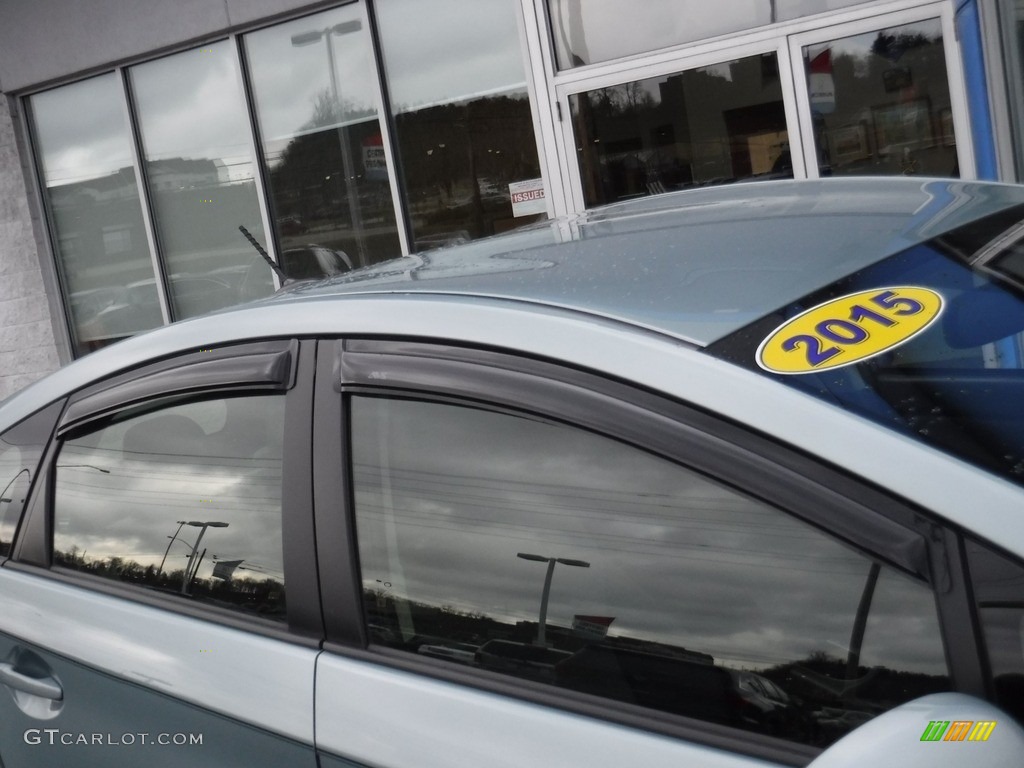 2015 Prius Four Hybrid - Sea Glass Pearl / Misty Gray photo #3