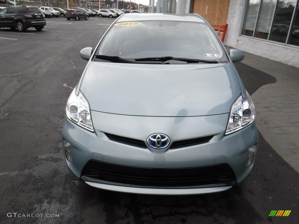 2015 Prius Four Hybrid - Sea Glass Pearl / Misty Gray photo #4