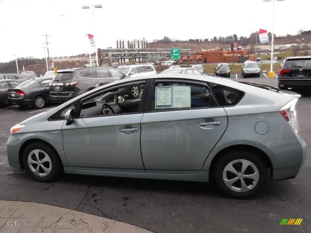 2015 Prius Four Hybrid - Sea Glass Pearl / Misty Gray photo #6