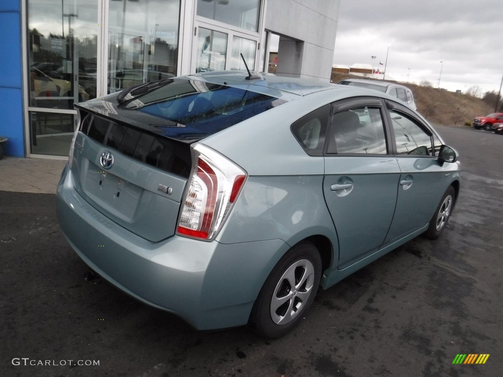 2015 Prius Four Hybrid - Sea Glass Pearl / Misty Gray photo #9