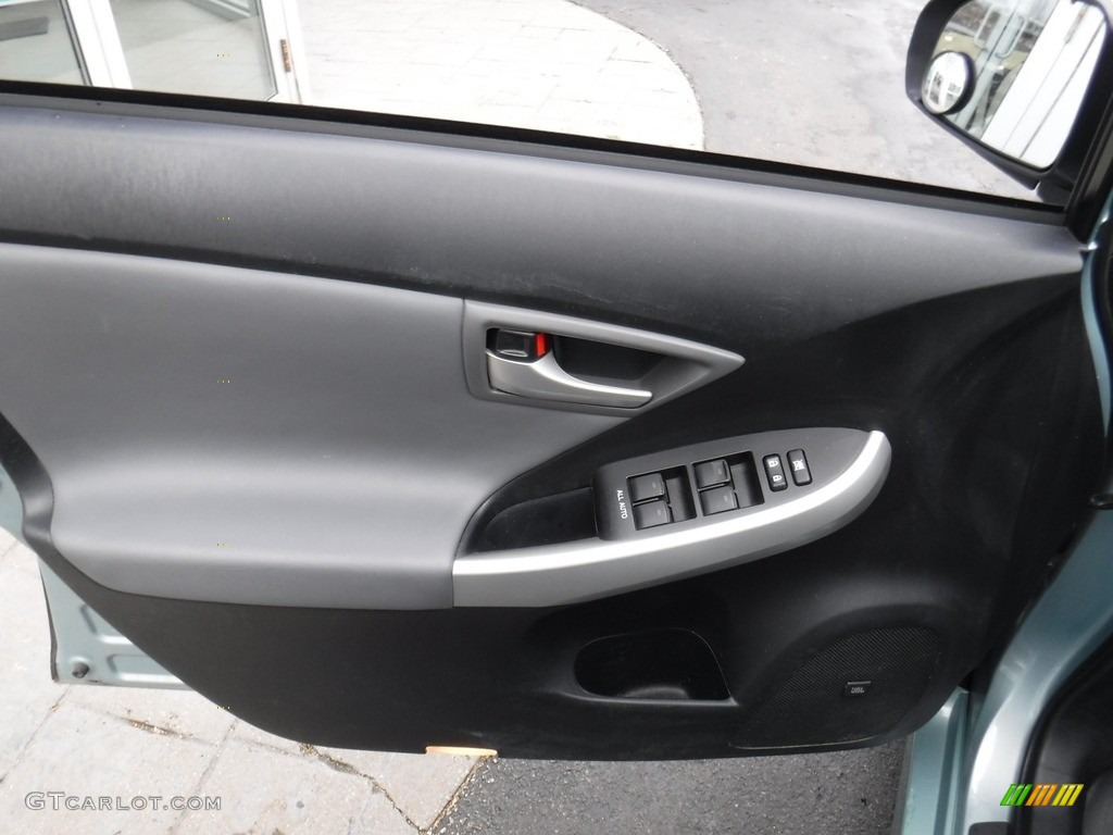 2015 Prius Four Hybrid - Sea Glass Pearl / Misty Gray photo #15