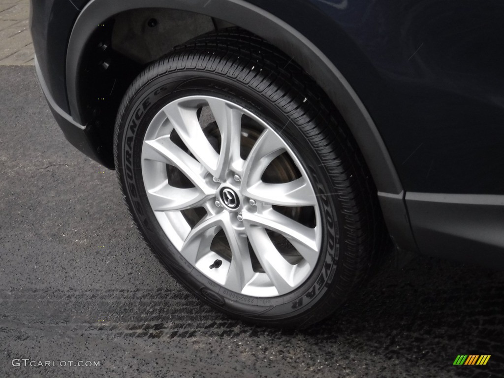 2014 CX-5 Grand Touring AWD - Stormy Blue Mica / Sand photo #3