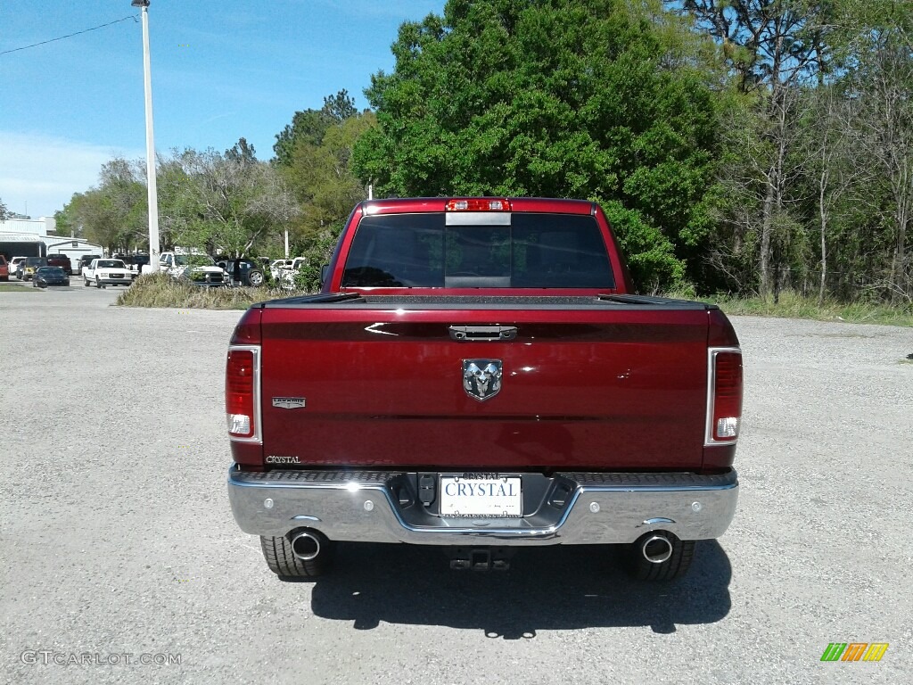2018 1500 Laramie Crew Cab - Delmonico Red Pearl / Black photo #4