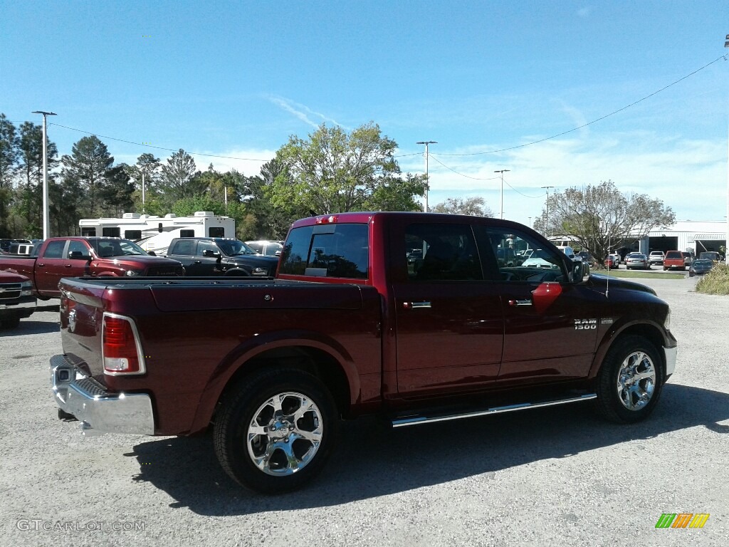 2018 1500 Laramie Crew Cab - Delmonico Red Pearl / Black photo #5