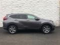 2018 Modern Steel Metallic Honda CR-V EX AWD  photo #3