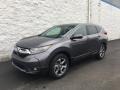 2018 Modern Steel Metallic Honda CR-V EX AWD  photo #8