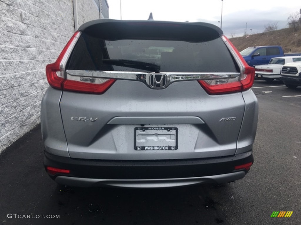 2018 CR-V EX AWD - Lunar Silver Metallic / Black photo #5