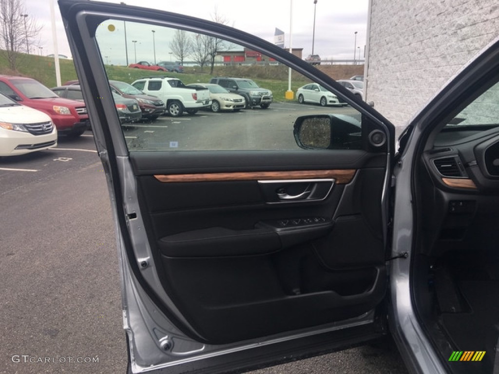 2018 CR-V EX AWD - Lunar Silver Metallic / Black photo #8