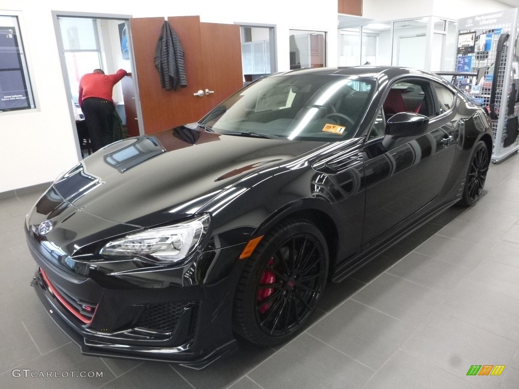 Crystal Black Silica 2018 Subaru BRZ tS Exterior Photo #125880613