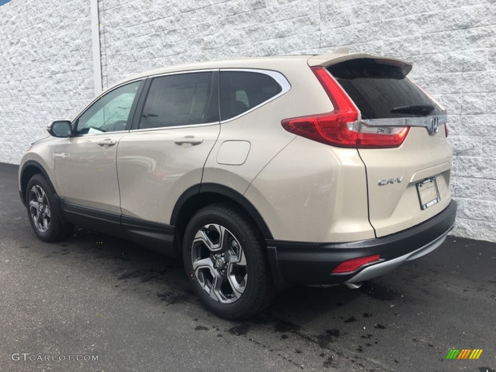 2018 CR-V EX-L AWD - Sandstorm Metallic / Ivory photo #8