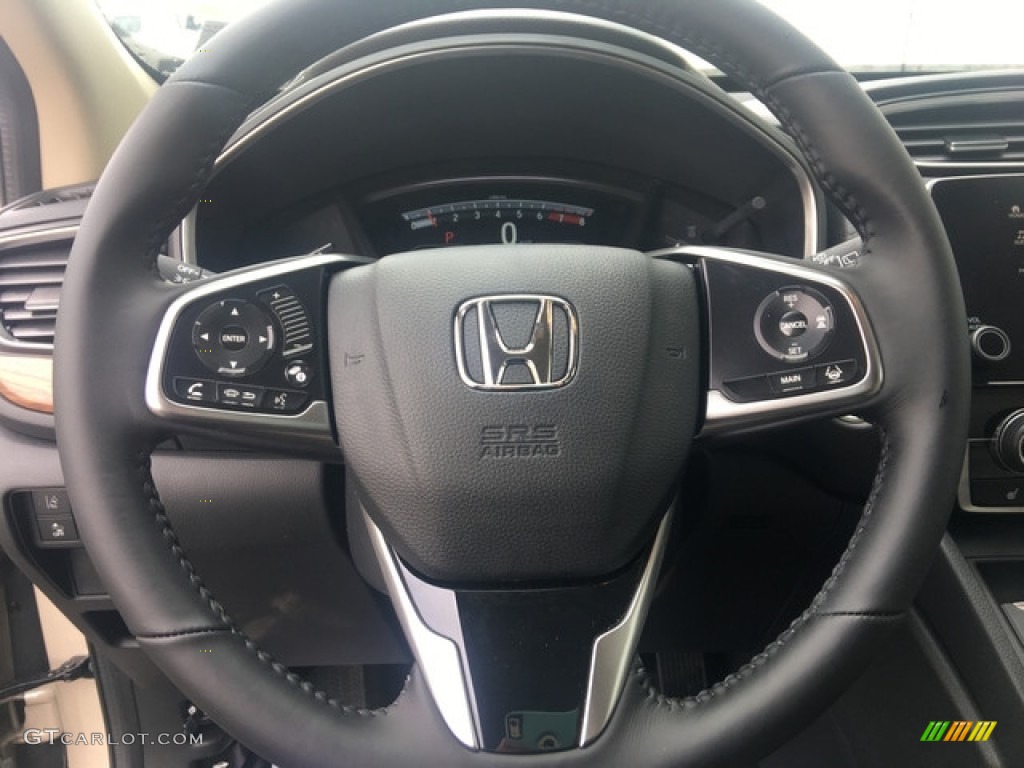 2018 Honda CR-V EX-L AWD Ivory Steering Wheel Photo #125882299