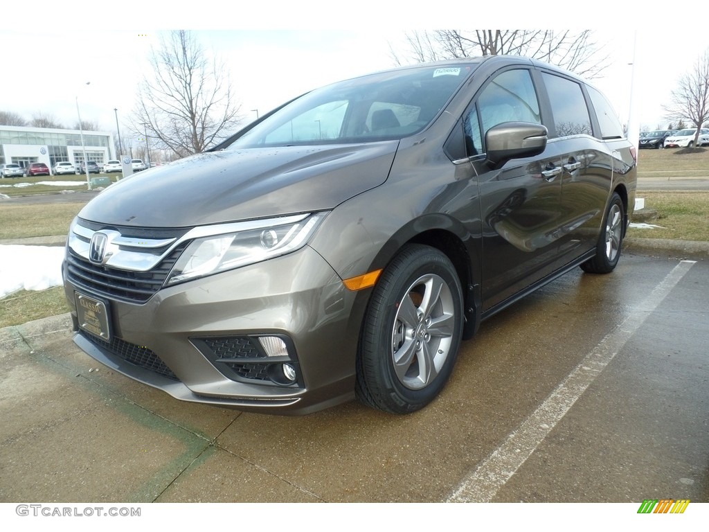 2018 Odyssey EX-L - Pacific Pewter Metallic / Mocha photo #1