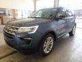 2018 Blue Metallic Ford Explorer XLT 4WD  photo #4