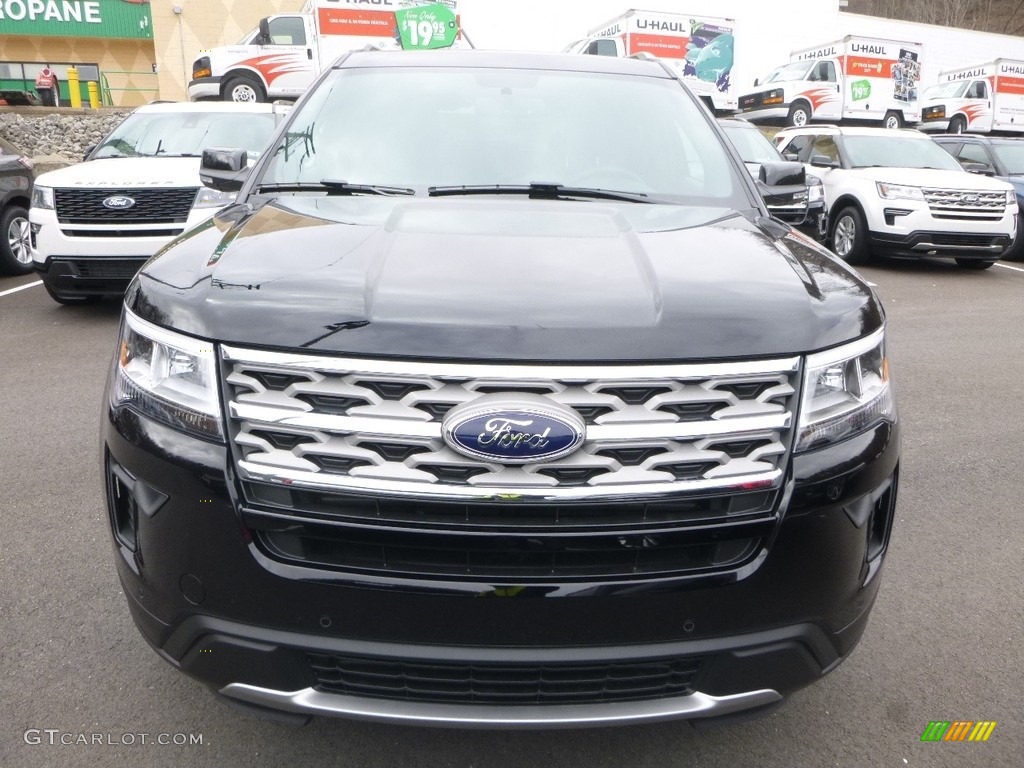 2018 Explorer XLT 4WD - Shadow Black / Ebony Black photo #4