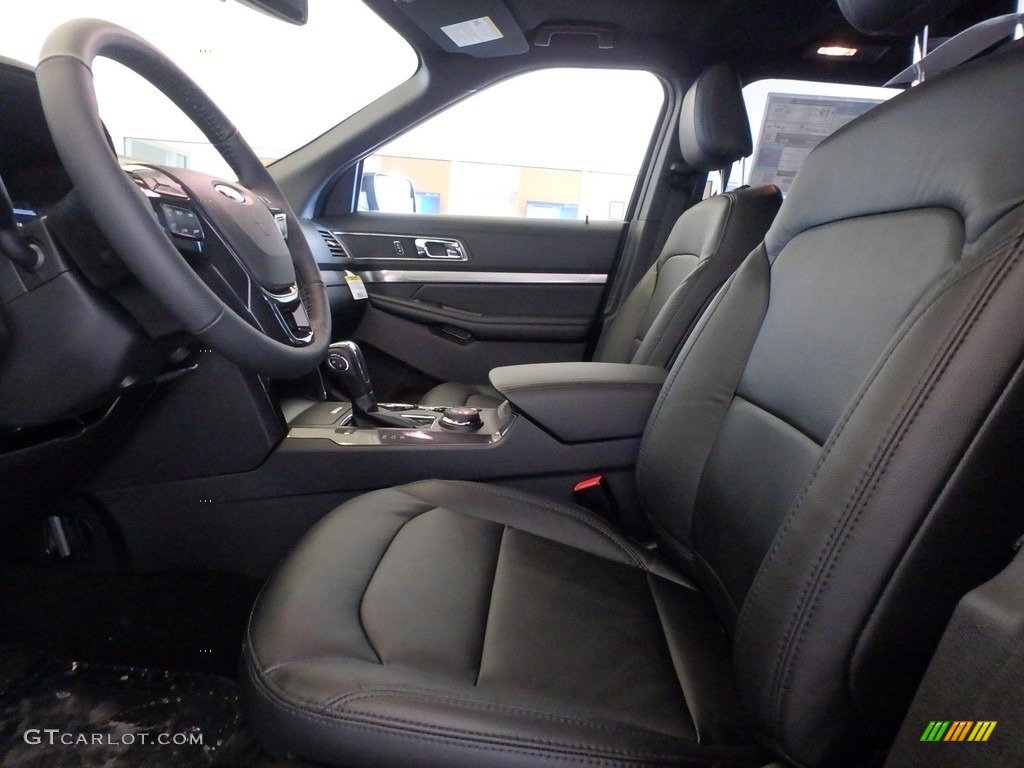 2018 Explorer XLT 4WD - Blue Metallic / Ebony Black photo #6