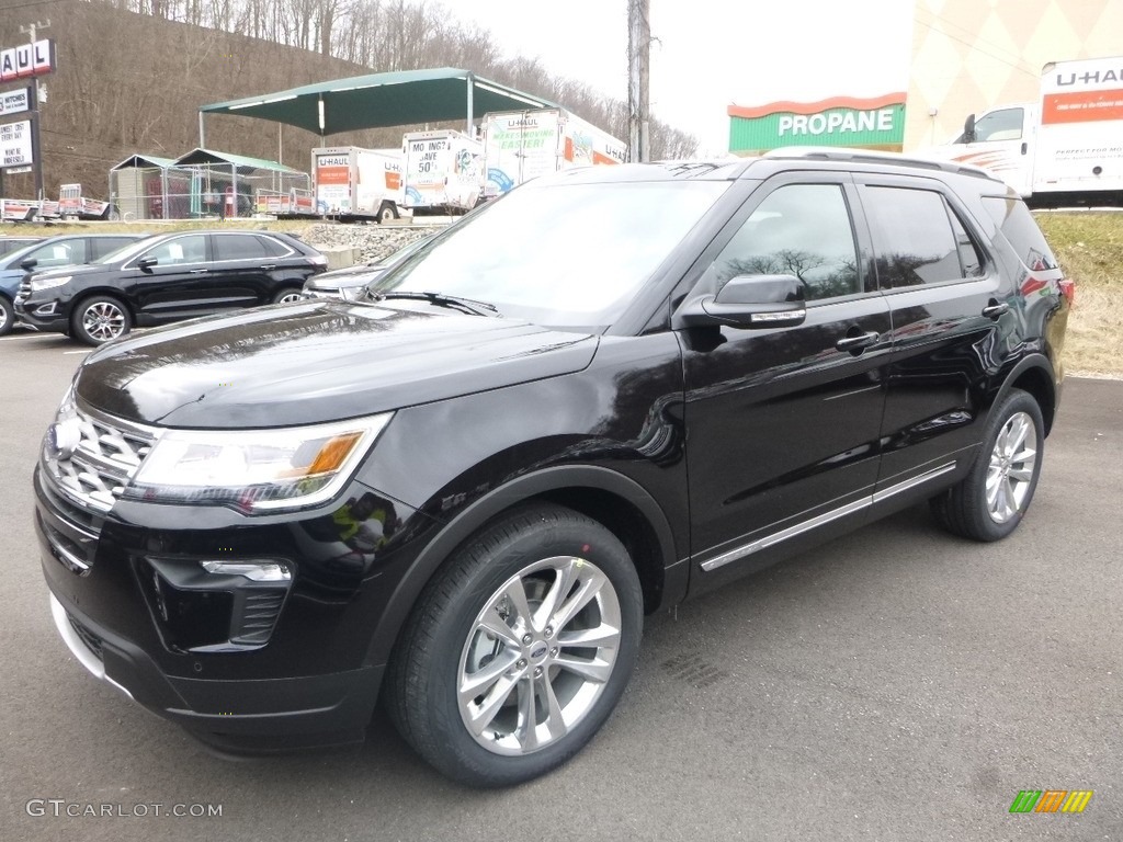 2018 Explorer XLT 4WD - Shadow Black / Ebony Black photo #5