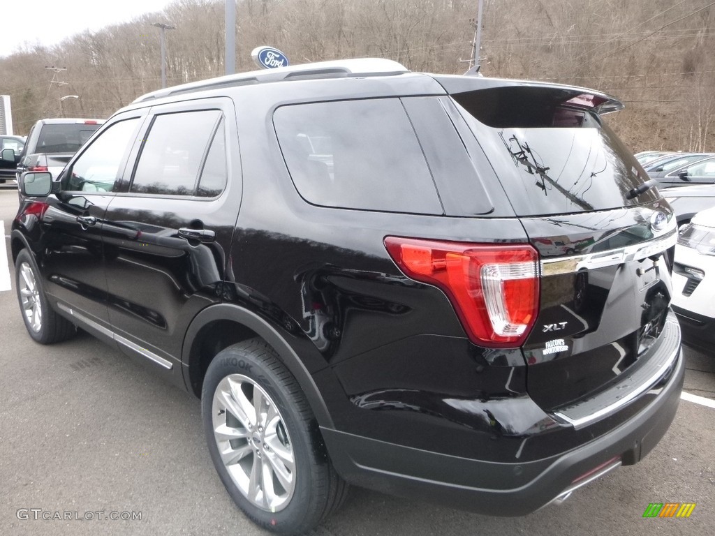 2018 Explorer XLT 4WD - Shadow Black / Ebony Black photo #6