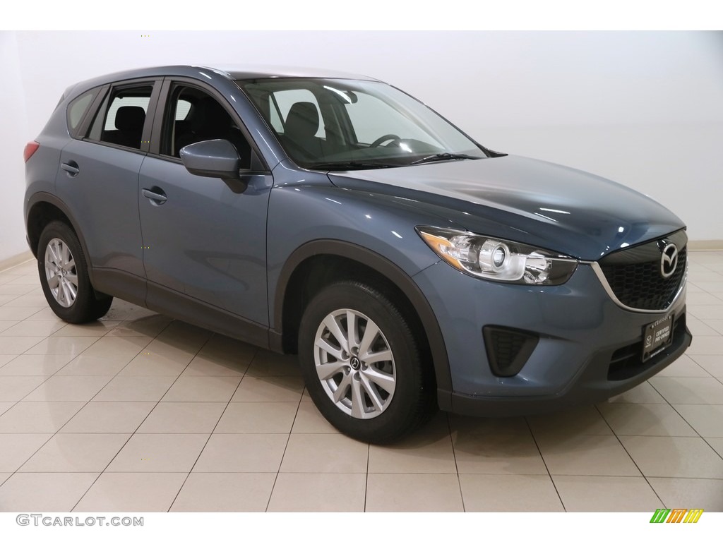 2016 CX-5 Grand Touring AWD - Blue Reflex Mica / Black photo #1