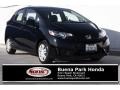 Crystal Black Pearl 2017 Honda Fit LX