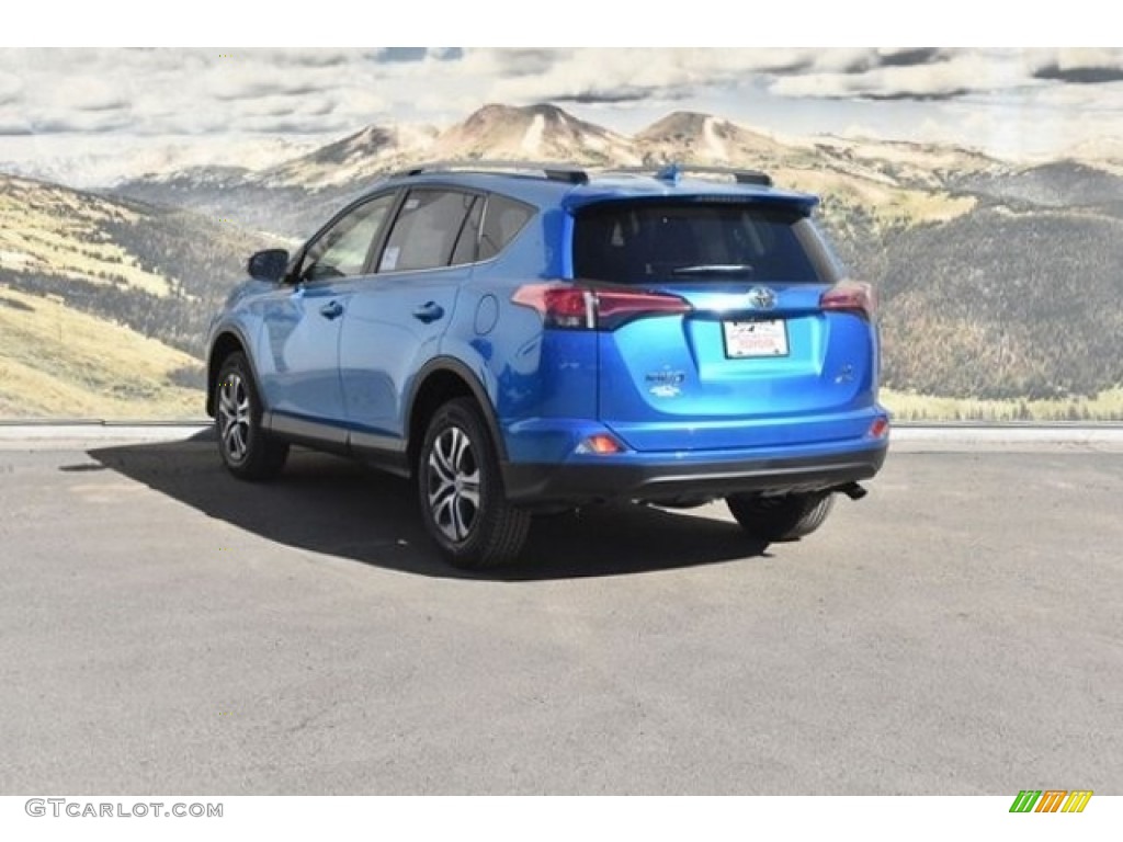 2018 RAV4 LE - Electric Storm Blue / Black photo #3