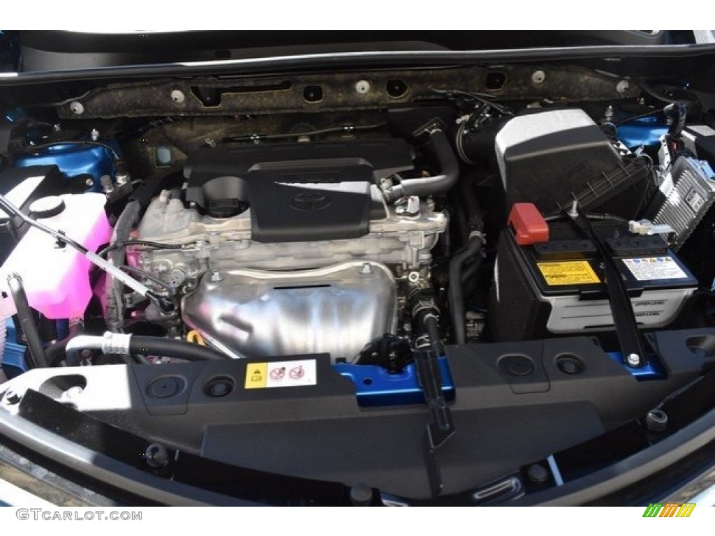2018 RAV4 LE - Electric Storm Blue / Black photo #31